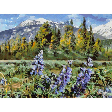 Great National Parks XV Black Modern Wood Framed Art Print with Double Matting by Medeiros, Celito