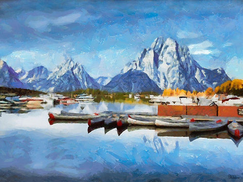 Great National Parks XX White Modern Wood Framed Art Print with Double Matting by Medeiros, Celito