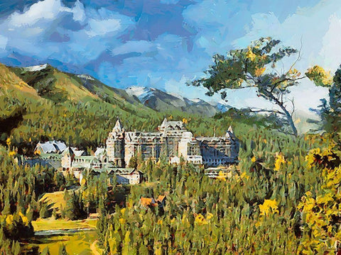 Great National Parks XXXVI Black Ornate Wood Framed Art Print with Double Matting by Medeiros, Celito