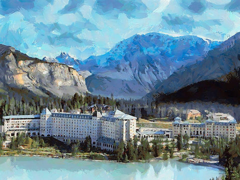 Great National Parks XXXVII Black Ornate Wood Framed Art Print with Double Matting by Medeiros, Celito