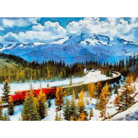 Great National Parks XXXVIII Gold Ornate Wood Framed Art Print with Double Matting by Medeiros, Celito