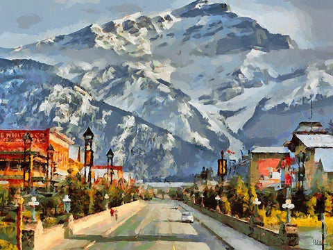 Great National Parks XLI Black Ornate Wood Framed Art Print with Double Matting by Medeiros, Celito