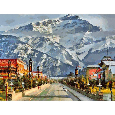 Great National Parks XLI Gold Ornate Wood Framed Art Print with Double Matting by Medeiros, Celito