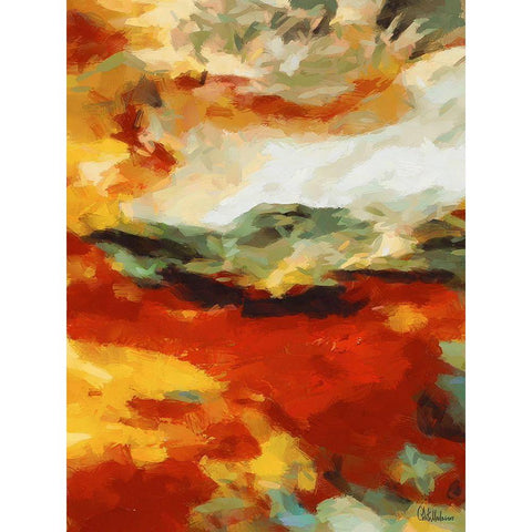 Mood of Abstraction XXVI Black Modern Wood Framed Art Print by Medeiros, Celito