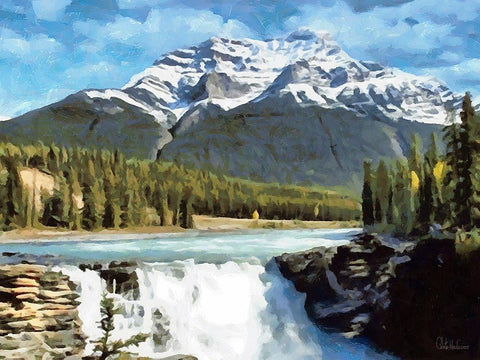 Rocky Mountains VI Black Ornate Wood Framed Art Print with Double Matting by Medeiros, Celito