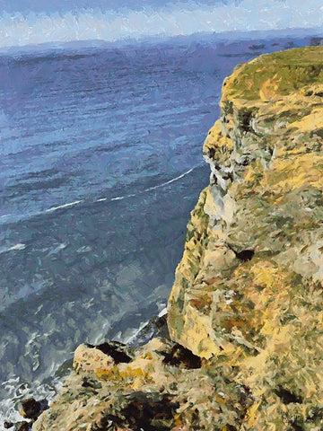 Beautiful nature in Iceland XXVIII Black Ornate Wood Framed Art Print with Double Matting by Medeiros, Celito