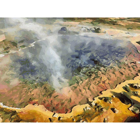 Beautiful nature in Iceland LIV Black Modern Wood Framed Art Print by Medeiros, Celito