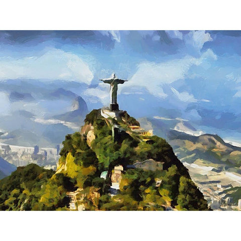 Travel Destination around the World XI Black Modern Wood Framed Art Print with Double Matting by Medeiros, Celito