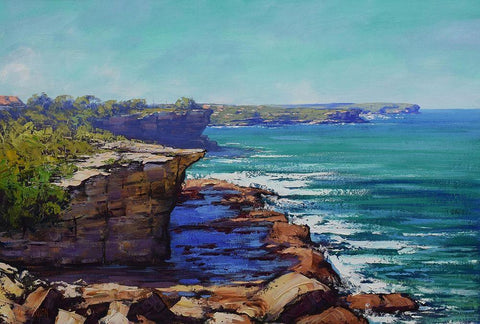 Sydney Harbour II Black Ornate Wood Framed Art Print with Double Matting by Gercken, Graham