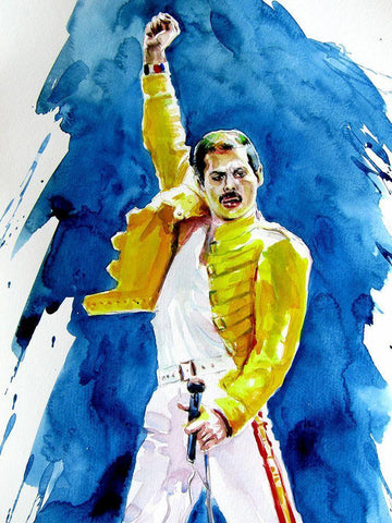 Freddie Black Ornate Wood Framed Art Print with Double Matting by Kovacs, Anna Brigite