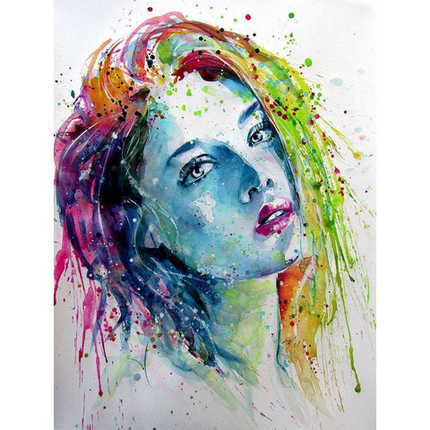 Charming Girl XIII Black Modern Wood Framed Art Print by Kovacs, Anna Brigite