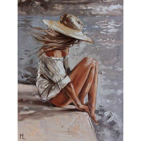 TakÃ© me There Black Modern Wood Framed Art Print by Luniak, Monika