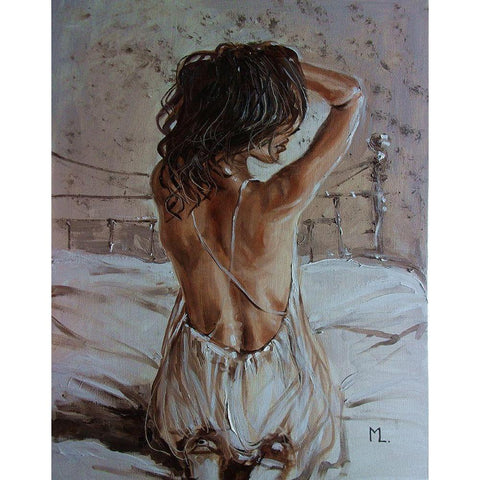 Light in the Room II Gold Ornate Wood Framed Art Print with Double Matting by Luniak, Monika
