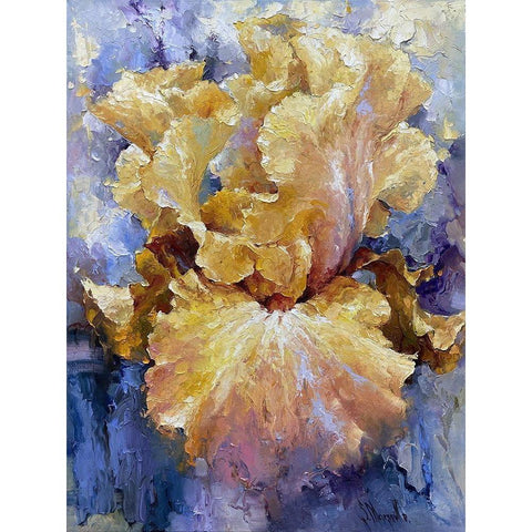 Sun Dance Gold Ornate Wood Framed Art Print with Double Matting by Singatullin, Marsel