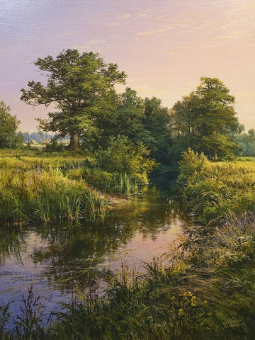 Native Places Black Ornate Wood Framed Art Print with Double Matting by Yushkevich, Viktor