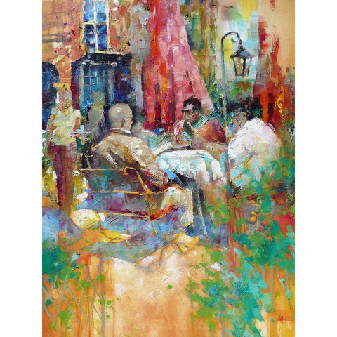 Autumn in Gdansk Black Modern Wood Framed Art Print by Zakrynycny, Viktor
