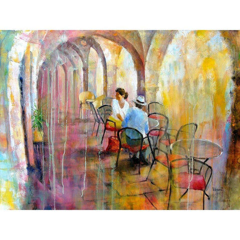 A Touch of Eternity Black Modern Wood Framed Art Print by Zakrynycny, Viktor