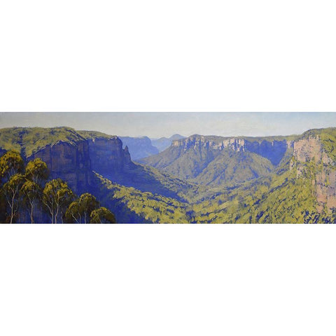 Grosse Valley Black Modern Wood Framed Art Print by Gercken, Graham
