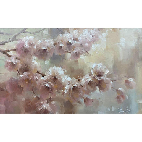 A Premonition of Spring White Modern Wood Framed Art Print by Singatullin, Marsel