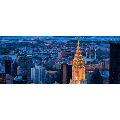 My lovely New York XXXIII Black Modern Wood Framed Art Print by Medeiros, Celito