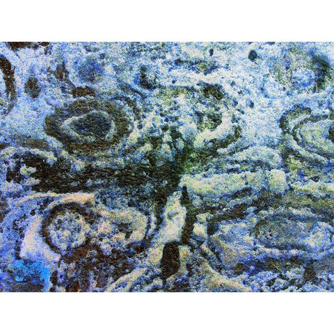 Eroded Stucco III White Modern Wood Framed Art Print by Grayscale