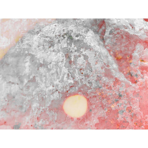 Salt Block II Black Modern Wood Framed Art Print by Grayscale
