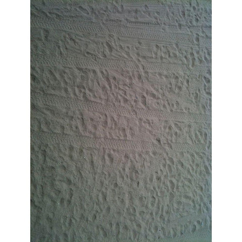 Sand Prints IV Black Modern Wood Framed Art Print with Double Matting by Grayscale