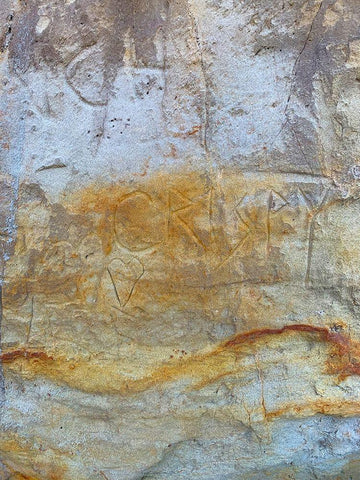 Sand Wall III White Modern Wood Framed Art Print with Double Matting by Grayscale