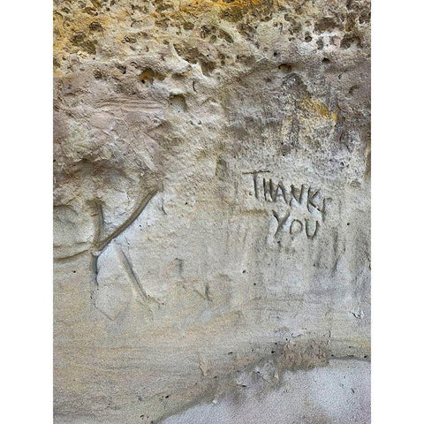 Sand Wall IV White Modern Wood Framed Art Print by Grayscale