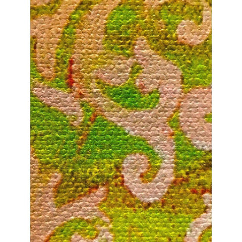 Canvas Closeup VIII Gold Ornate Wood Framed Art Print with Double Matting by Grayscale