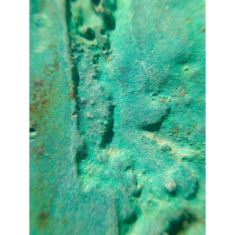 Oxidized Metal II Black Modern Wood Framed Art Print by Grayscale