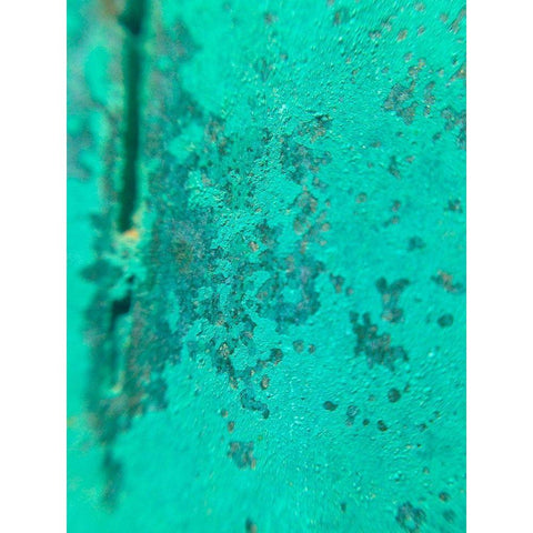 Oxidized Metal III Black Modern Wood Framed Art Print by Grayscale