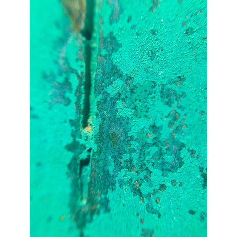 Oxidized Metal IV Black Modern Wood Framed Art Print by Grayscale