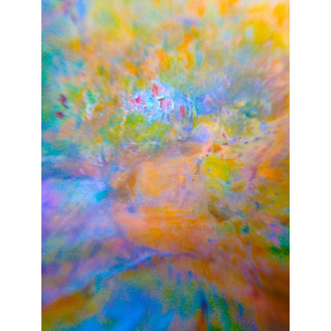 Oxidized Metal XI Black Modern Wood Framed Art Print with Double Matting by Grayscale