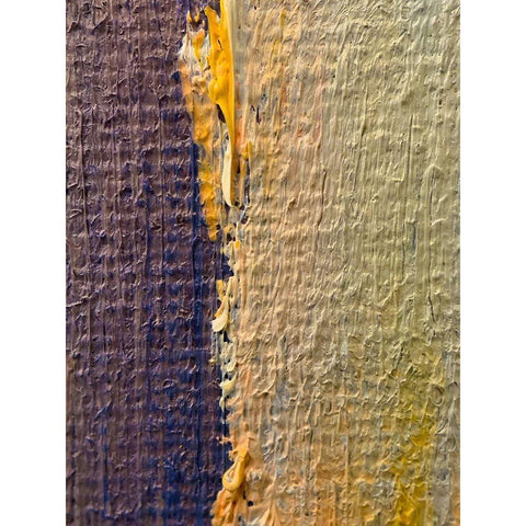 Paint Closeup XV Black Modern Wood Framed Art Print by Grayscale