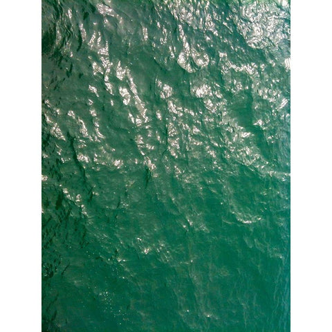 Waves I White Modern Wood Framed Art Print by Grayscale