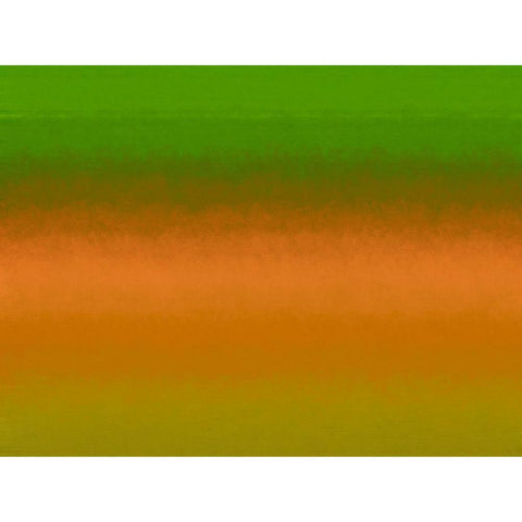 Green Texture Stripes II Gold Ornate Wood Framed Art Print with Double Matting by Grayscale