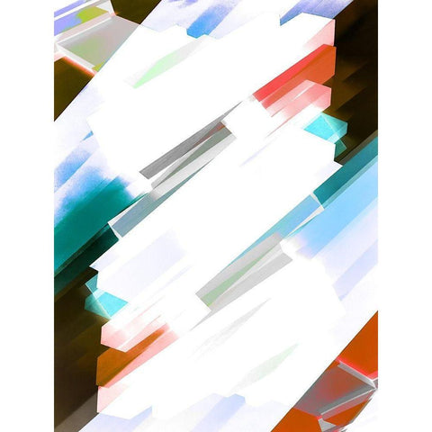 Safespace: Matrix Black Modern Wood Framed Art Print with Double Matting by Tenoever, William