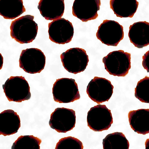 Interactions 4 Black Modern Wood Framed Art Print with Double Matting by Tenoever, William