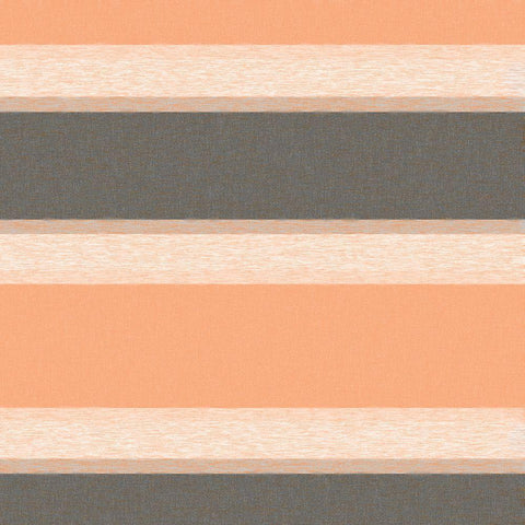 Soft Stripes 1 White Modern Wood Framed Art Print with Double Matting by Tenoever, William