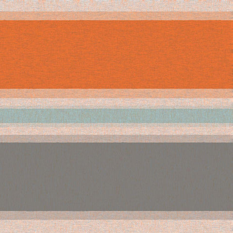 Soft Stripes 7 White Modern Wood Framed Art Print with Double Matting by Tenoever, William