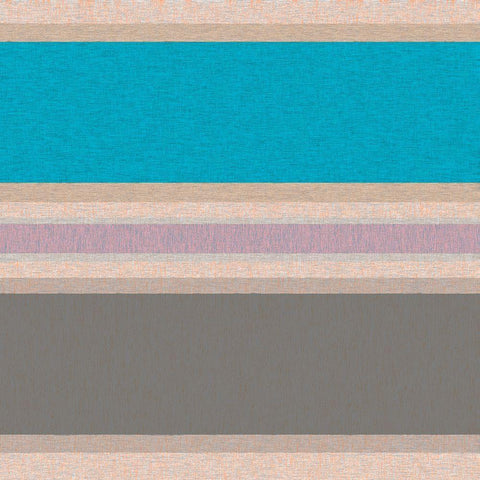 Soft Stripes 9 White Modern Wood Framed Art Print with Double Matting by Tenoever, William