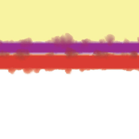 Soft Lines 3 Black Modern Wood Framed Art Print with Double Matting by Tenoever, William