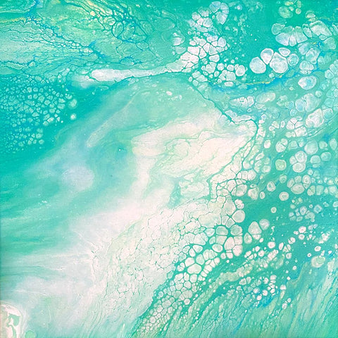 Pour 3 Black Ornate Wood Framed Art Print with Double Matting by Tenoever, William