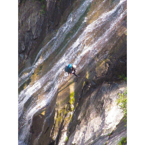 Rappel II White Modern Wood Framed Art Print by Popcorn