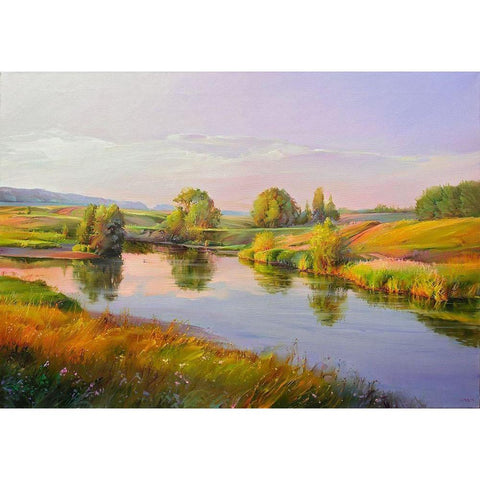 Lets take some rest Black Modern Wood Framed Art Print with Double Matting by Romanov, Roman