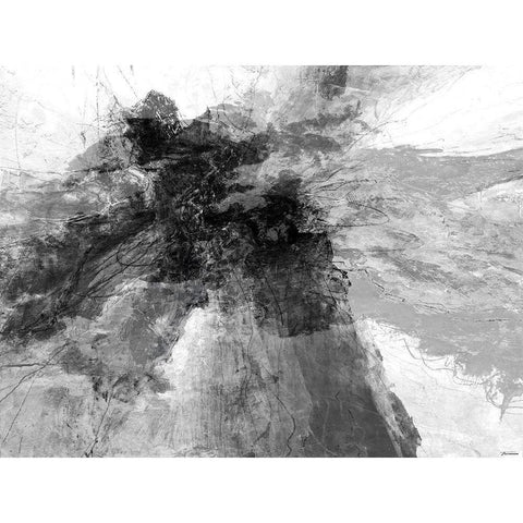 B and W I White Modern Wood Framed Art Print by Tienhaara, Michael