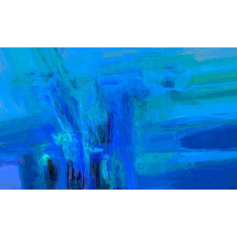 Mood Shift I White Modern Wood Framed Art Print by Tienhaara, Michael