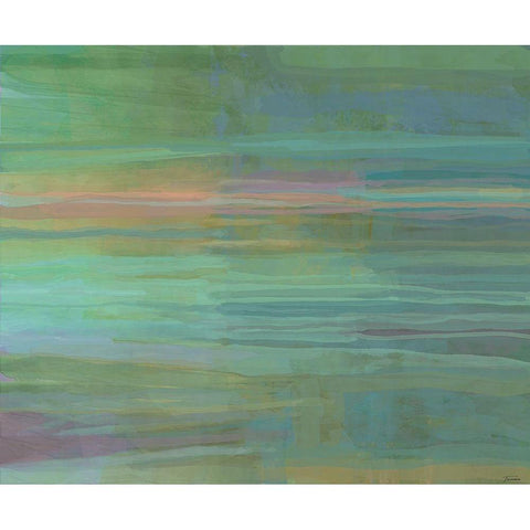 Passive I White Modern Wood Framed Art Print by Tienhaara, Michael