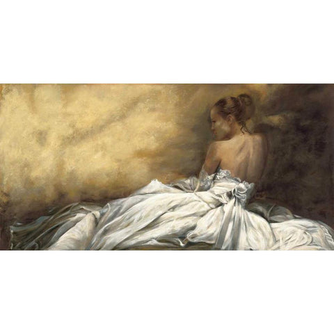 Eleganza in bianco White Modern Wood Framed Art Print by Bassetti, Andrea